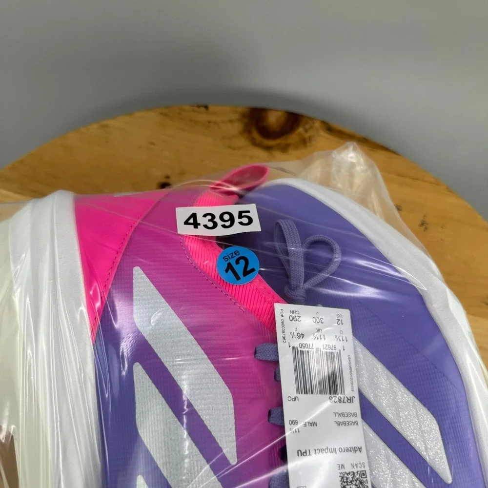 adidas Adizero Impact TPU Mens Size 12 Candy Pack Sour Worms Lucid Pink Purple